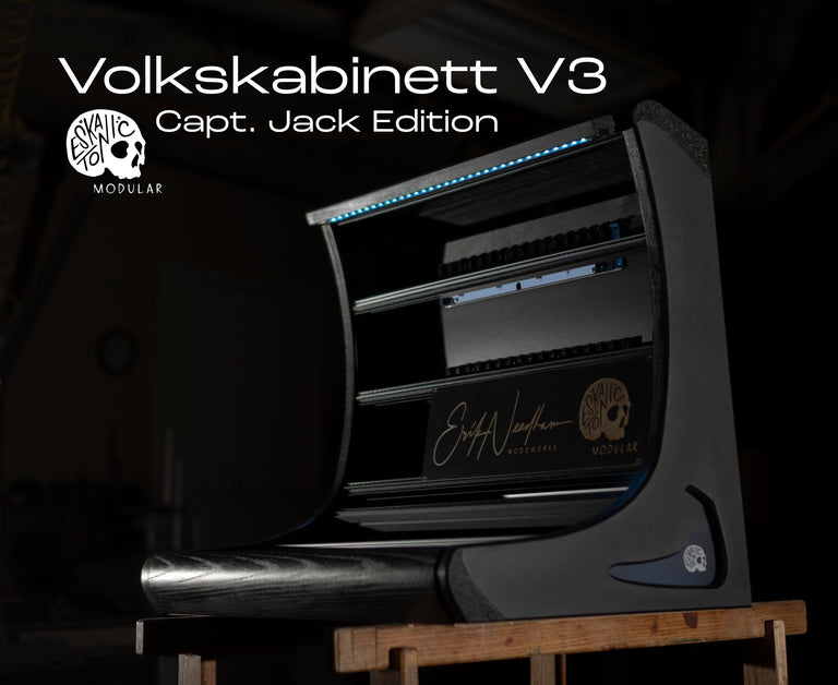 Volkskabinett v3 15U+1U / 120HP Capt. Jack Edition