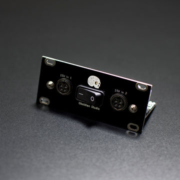 Obsidian Studio 1U Rear Power Panel