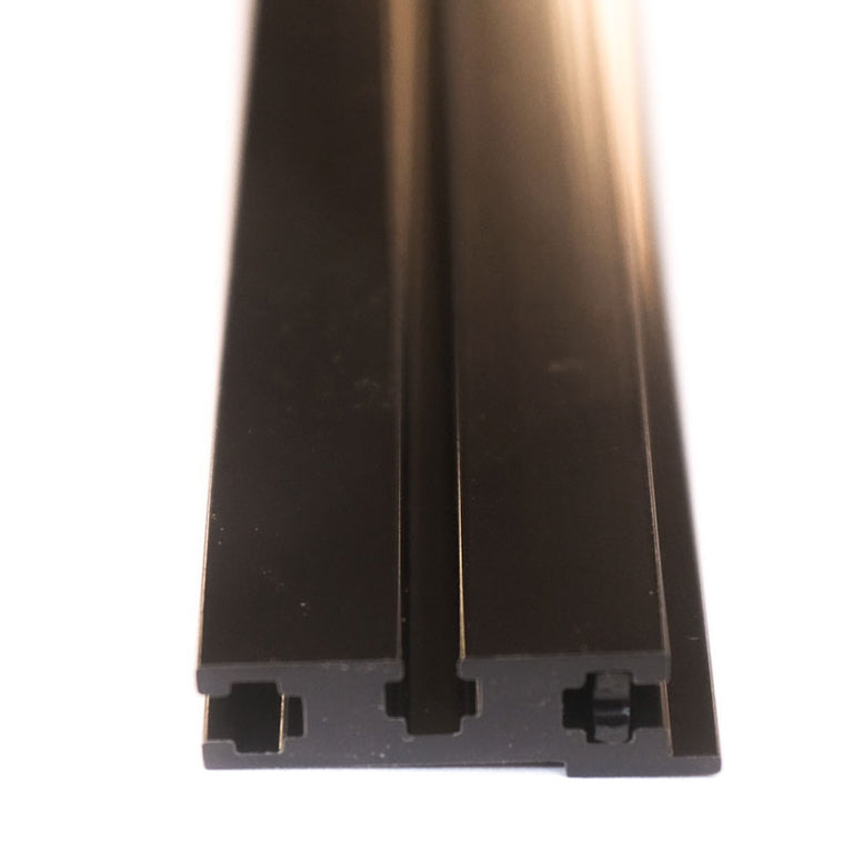 Black Eurorack Rails - 168HP (pair)