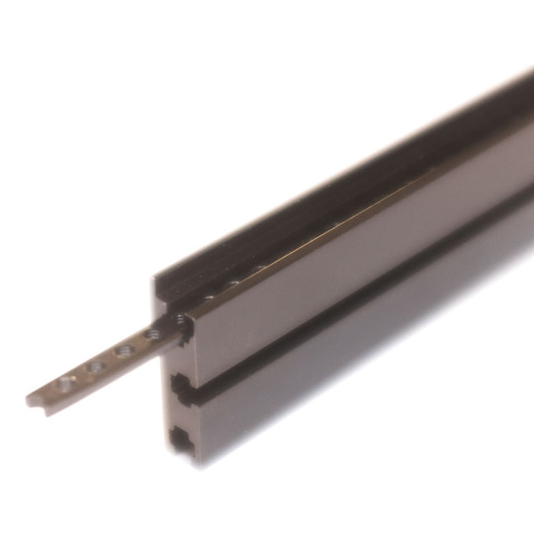 Black Eurorack Rails - 168HP (pair)